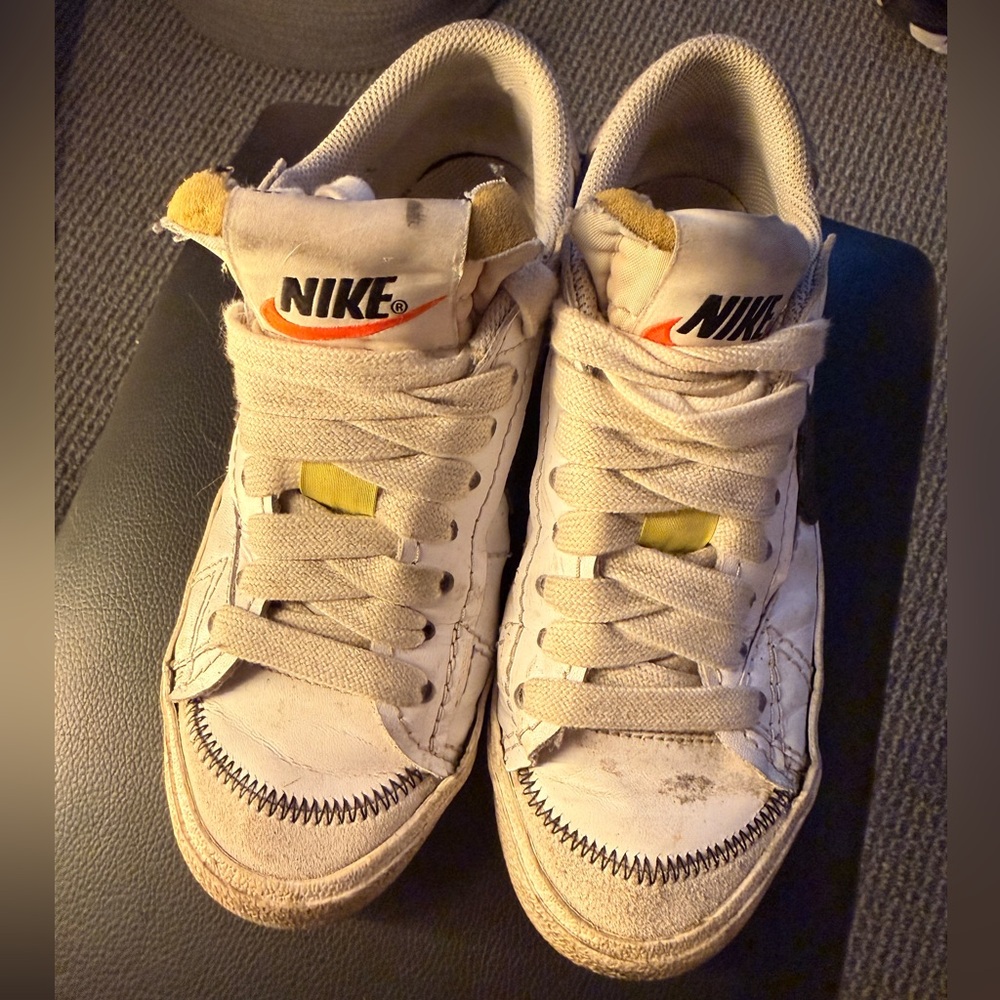 Women’s size 7 Nike Blazer ‘77 - well worn